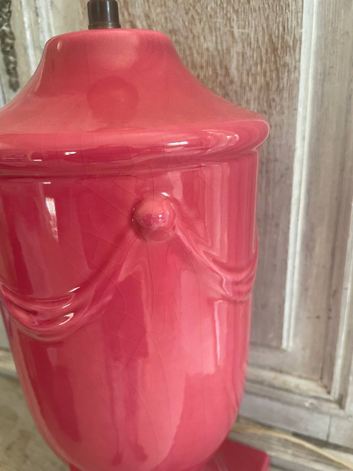 Vintage ceramic lamp 38cm