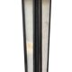 Black and white marble column