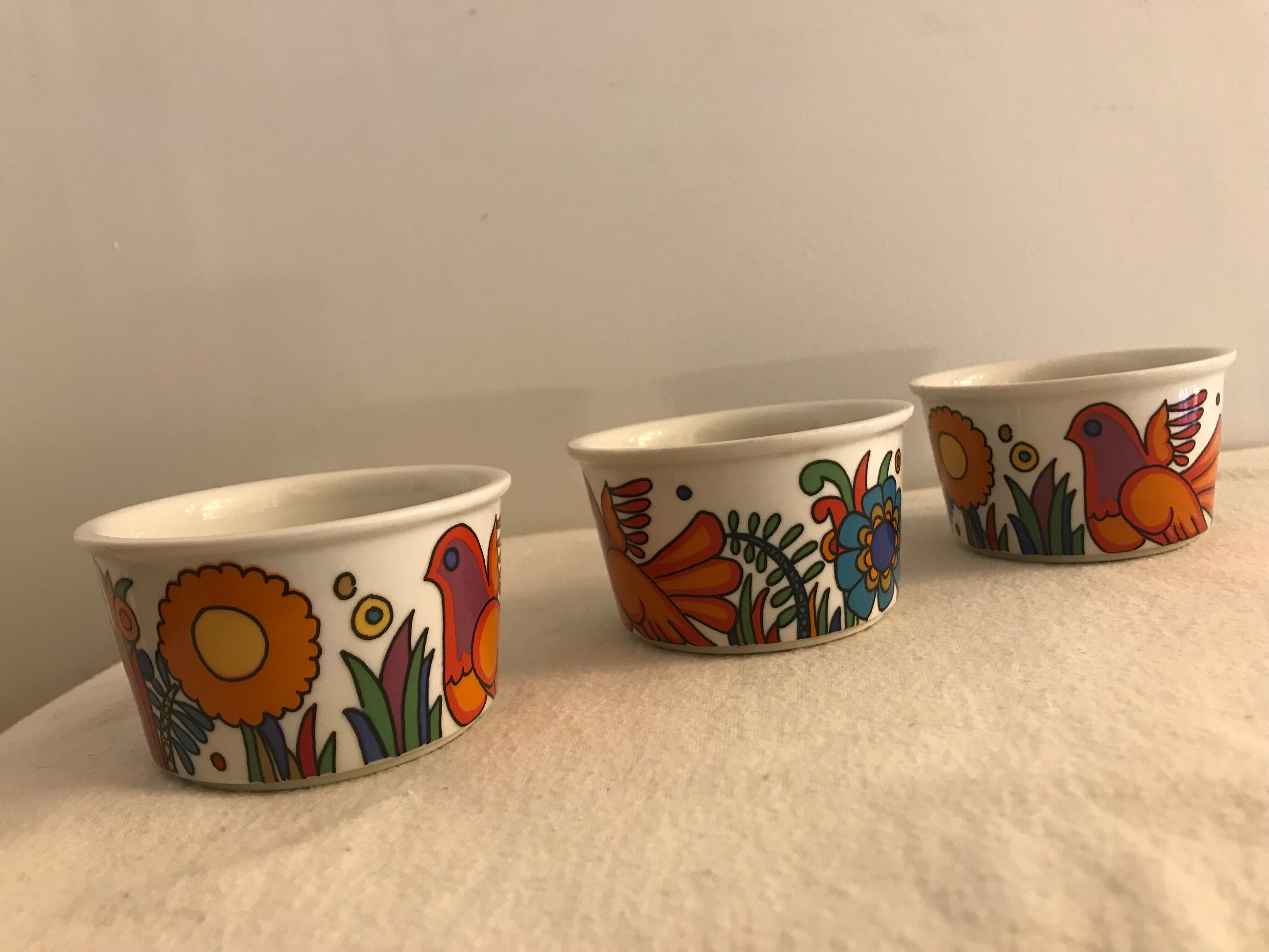 3 ramekins Acapulco Villeroy and Boch
