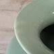 Celadon green vase ceramic manufacture to identify art deco 1940 1950