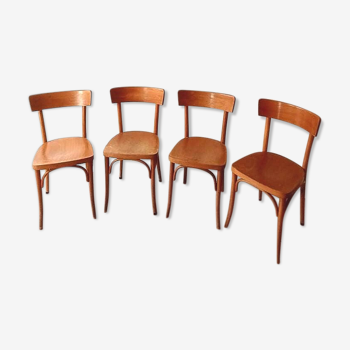 Set of 4 Thonet chairs