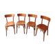 Set of 4 Thonet chairs