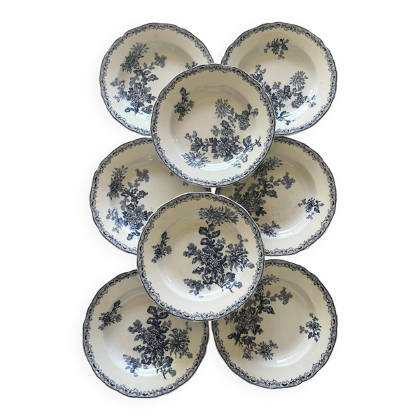 Assiettes creuses anciennes
