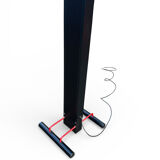 Stilnovo Zagan floor lamp, Italian design from the 80s, dimmer.