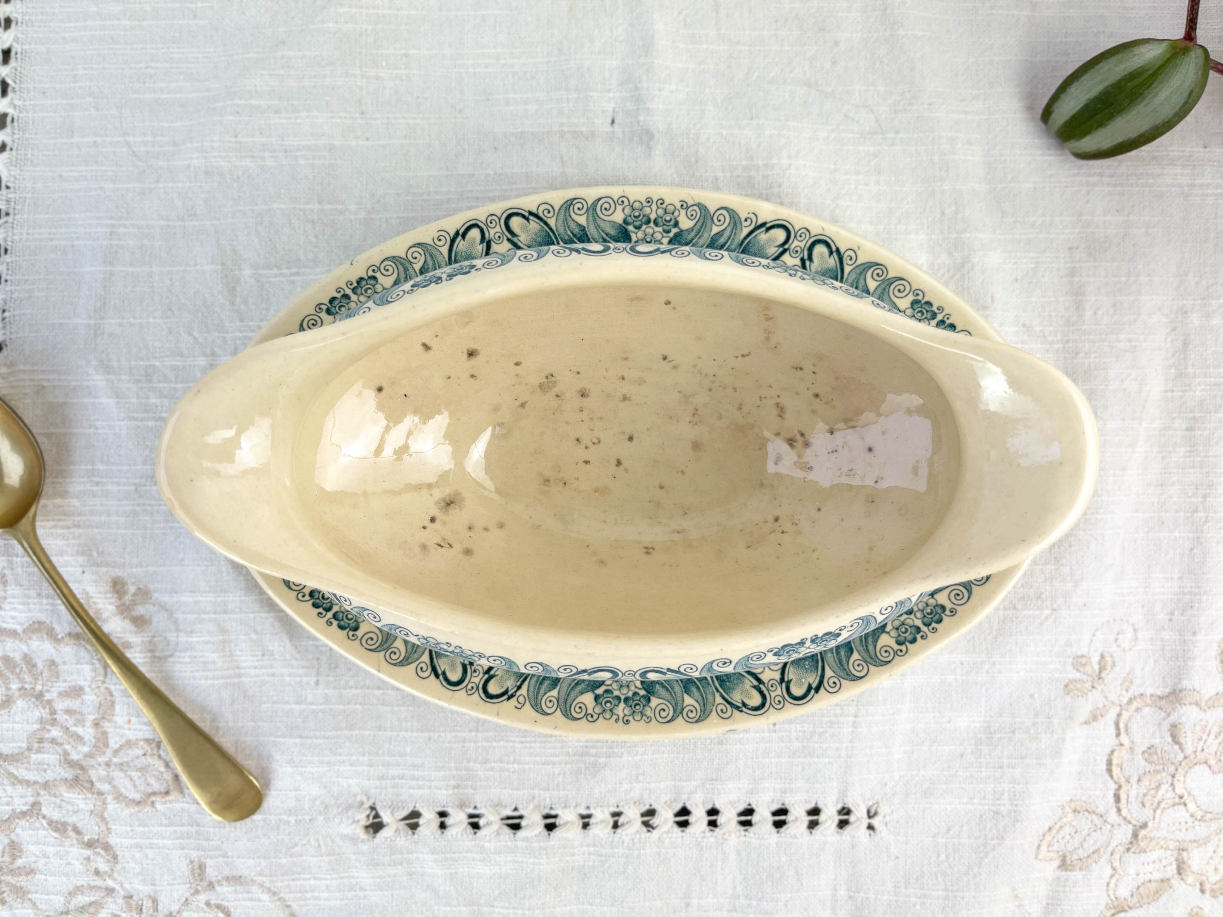 Vintage Longchamp "Marcel" sauceboat made in France