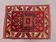 Vintage western turkish rug oriental 100x74 cm, red