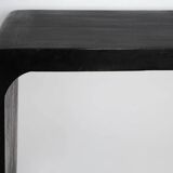 Vintage scroll legged console table