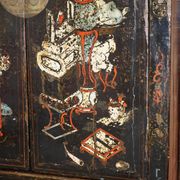 Antique Chinese wedding buffet hand-painted circa 1800
