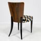 Set of 4 chairs H-214 Jindřich Halabala UP Závody 1950-1959