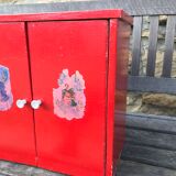 Doll clothes cabinet- Vintage toy