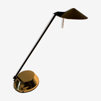 Golden desk lamp