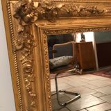 Louis XV mirror with original gold leaf 19th 61x83cm