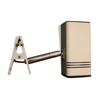White clip spotlight 70's