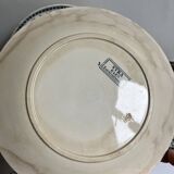 Assiette terre de fer U&cie Sarreguemines