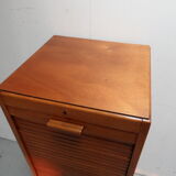 Vintage filing cabinet with roller shutter