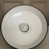 Large suspension enamelled sheet metal