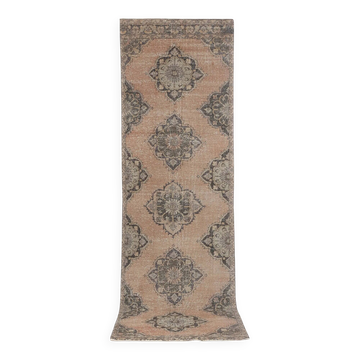 Tapis de couloir turc vintage
