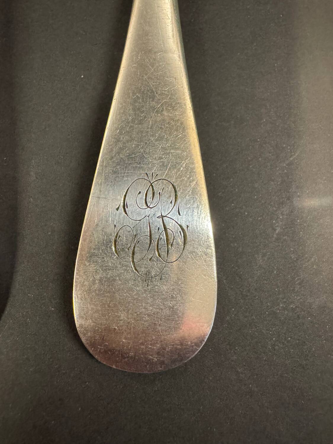 Set of 12 silver-plated cutlery sets, circa 1888