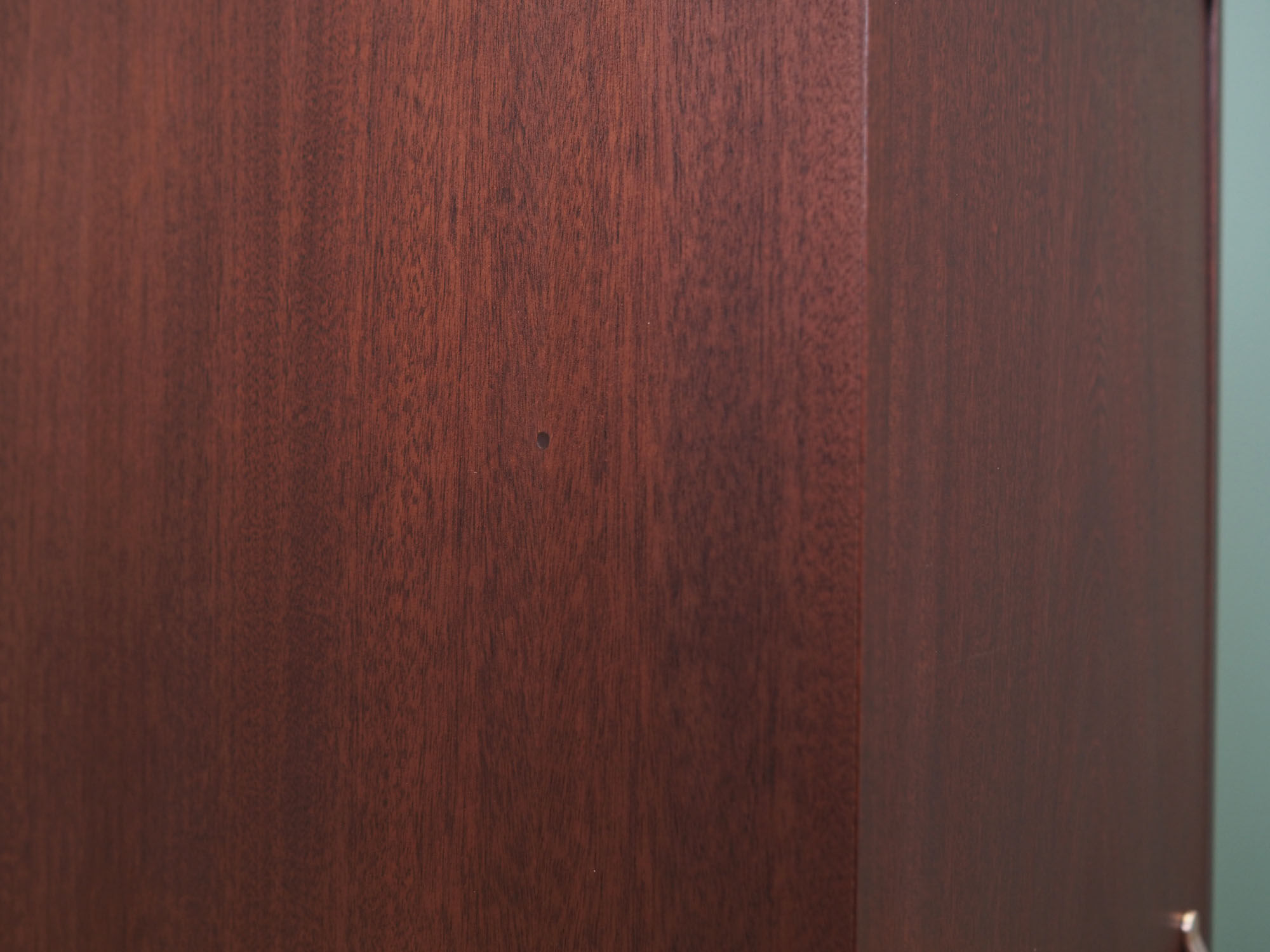 Armoire en acajou, design suédois, années 1960, fabriquée par Ulferts