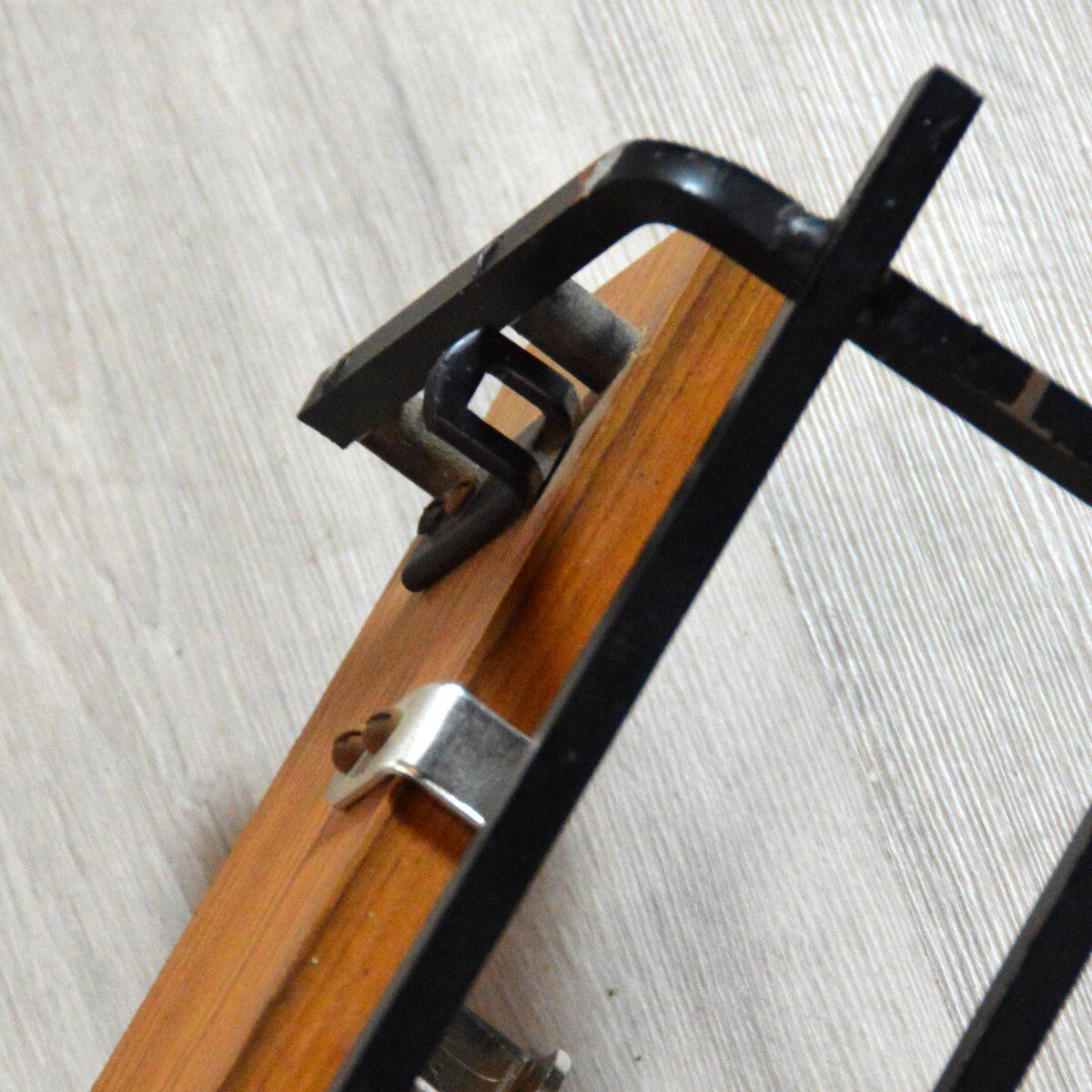 Scandinavian teak coat rack 1960s