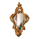 Gilded style mirror, 46x28 cm