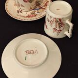 Lunéville: 2 Mésange model cups