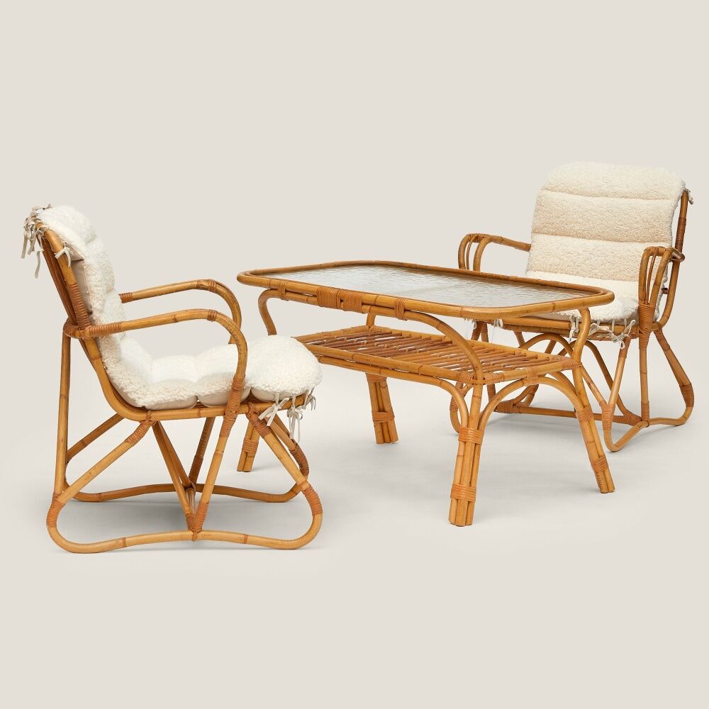 Pair of armchairs - Garden set