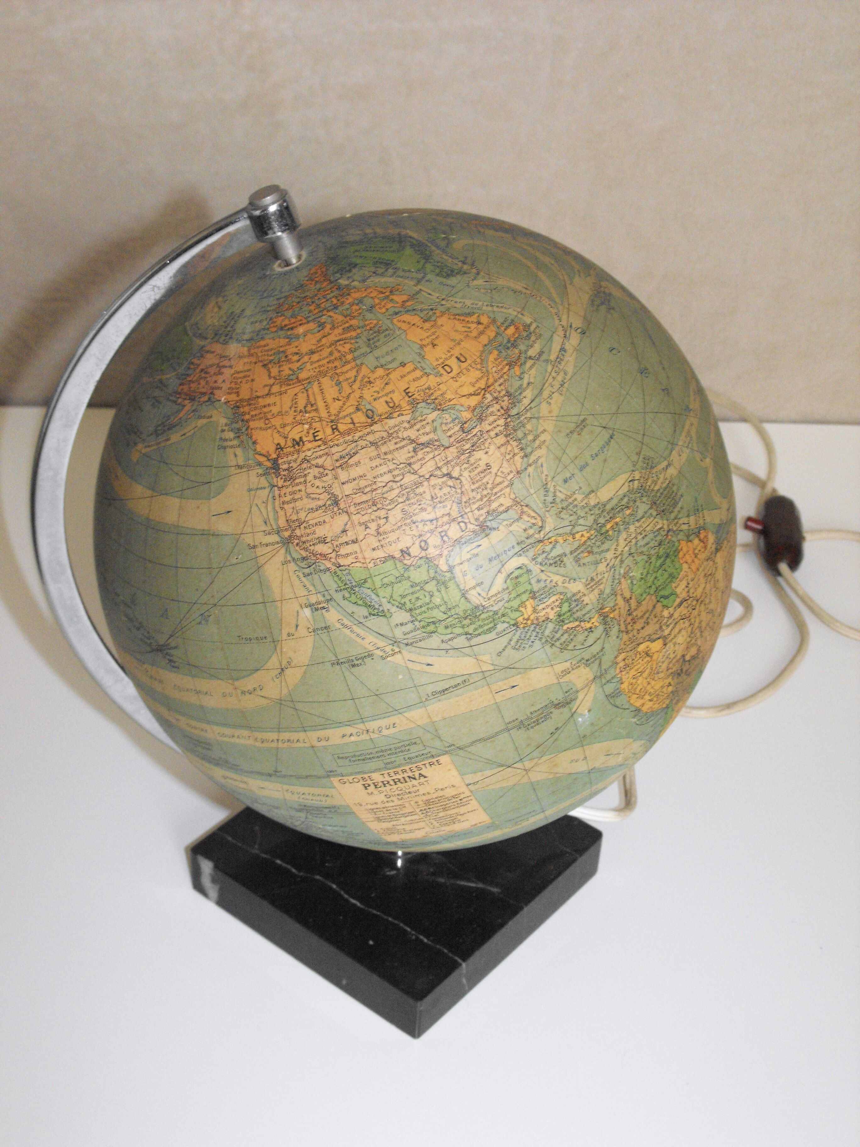 Globe Earth Perrina glass 50-60
