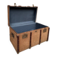Old travel trunk "Be a Father" Lille