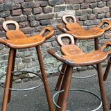 Set of 6 'Marbella' stools
