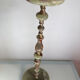 Ashtray on bronze marble foot
