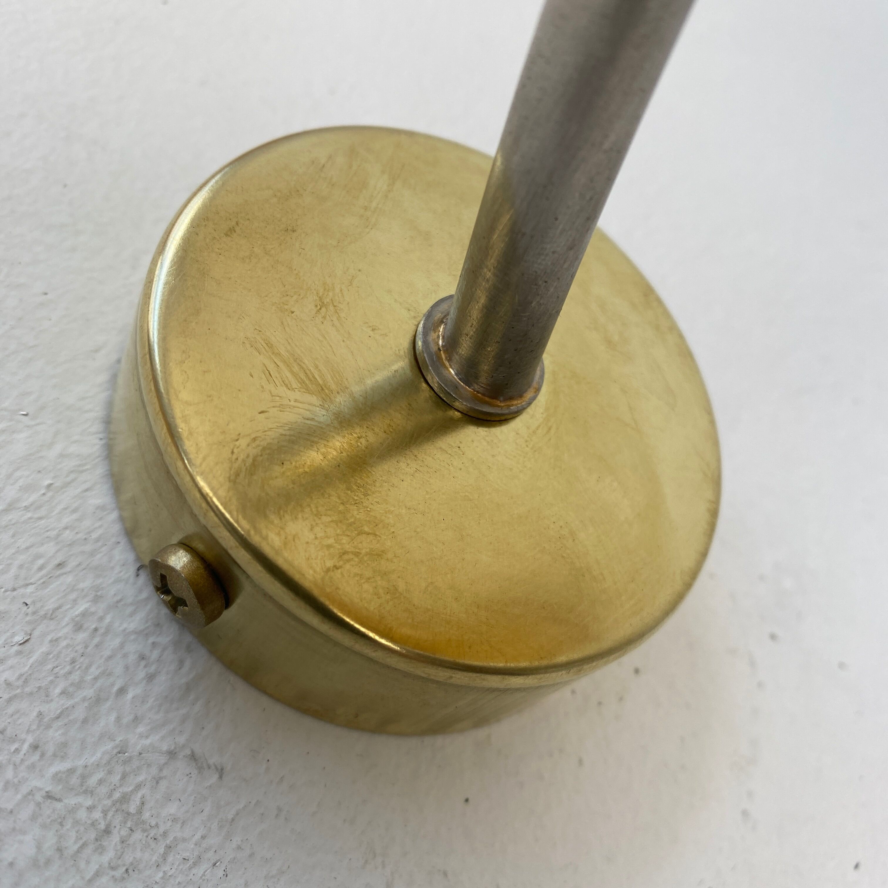 Set of 3 vintage wall lamps 1950