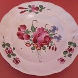 Hollow plate Faience de Lunéville XIXth
