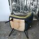 Heater, 60 year old synthetic fur chair