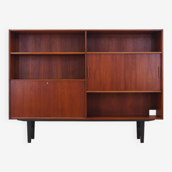 Teak bookcase, Danish design, 1970s, production: Denmark