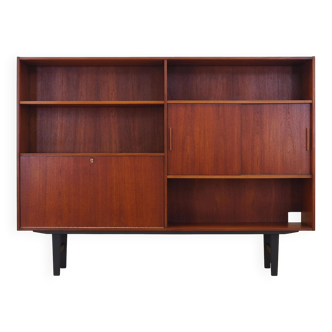 Teak bookcase, Danish design, 1970s, production: Denmark