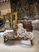 Borne, mid-century mahogany sofa from the Napoleonic III period.