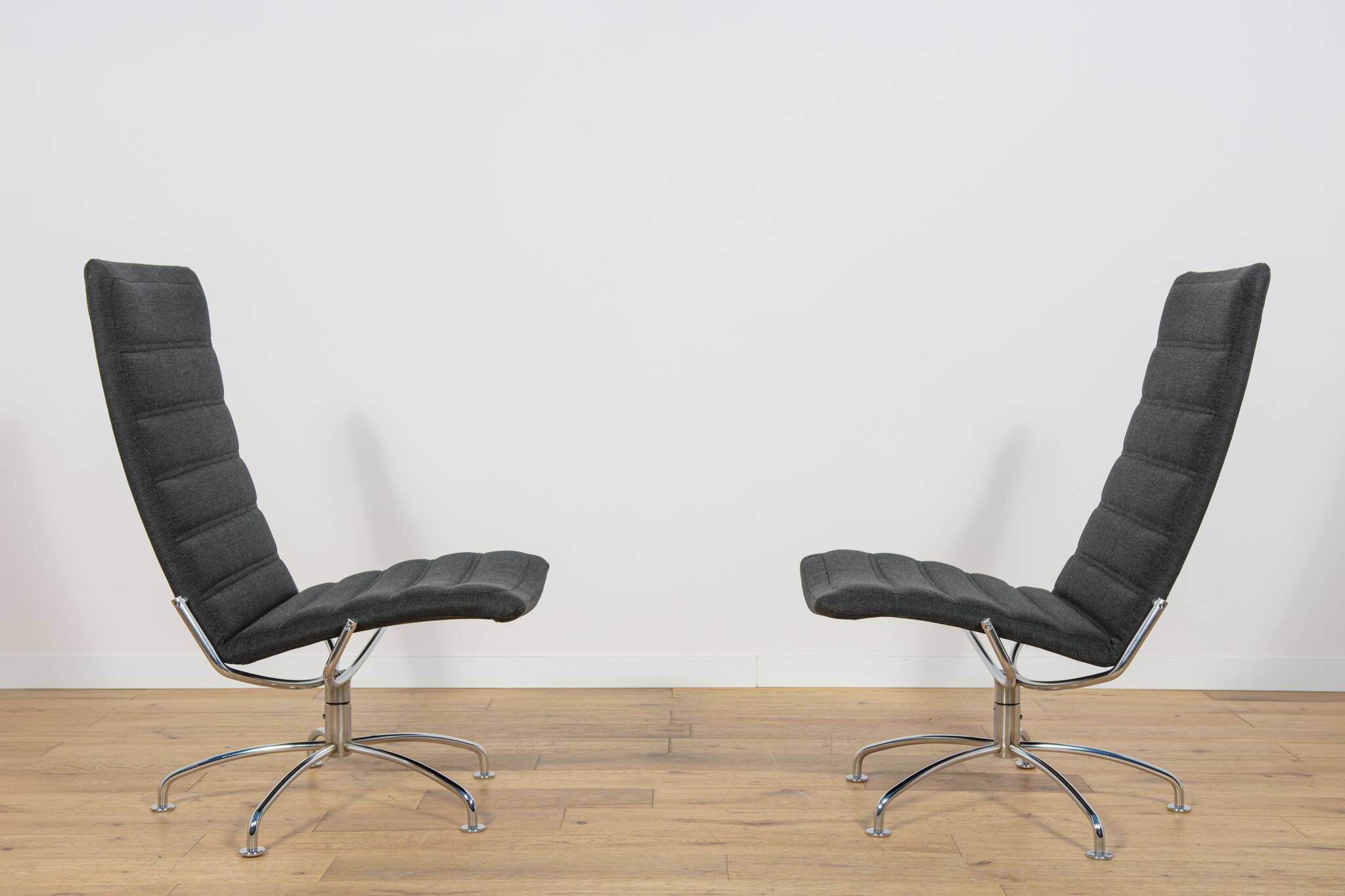 Mid Century SAS Copenhagen Airport Lounge Chairs by Jens Ammunsen for Fritz