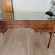 Bureau style notaire bois et cuir