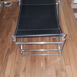 Chrome folding director's chair