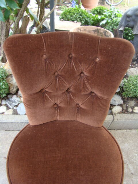 Old brown velvet heater