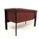 Poltrona Frau Interlude leather bench 2 seater by Marco Zanuso
