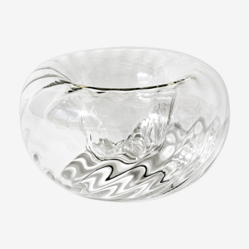 Scandinavian blown glass cup