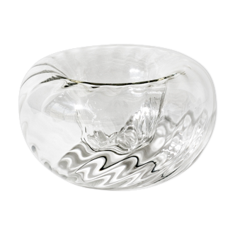 Scandinavian blown glass cup