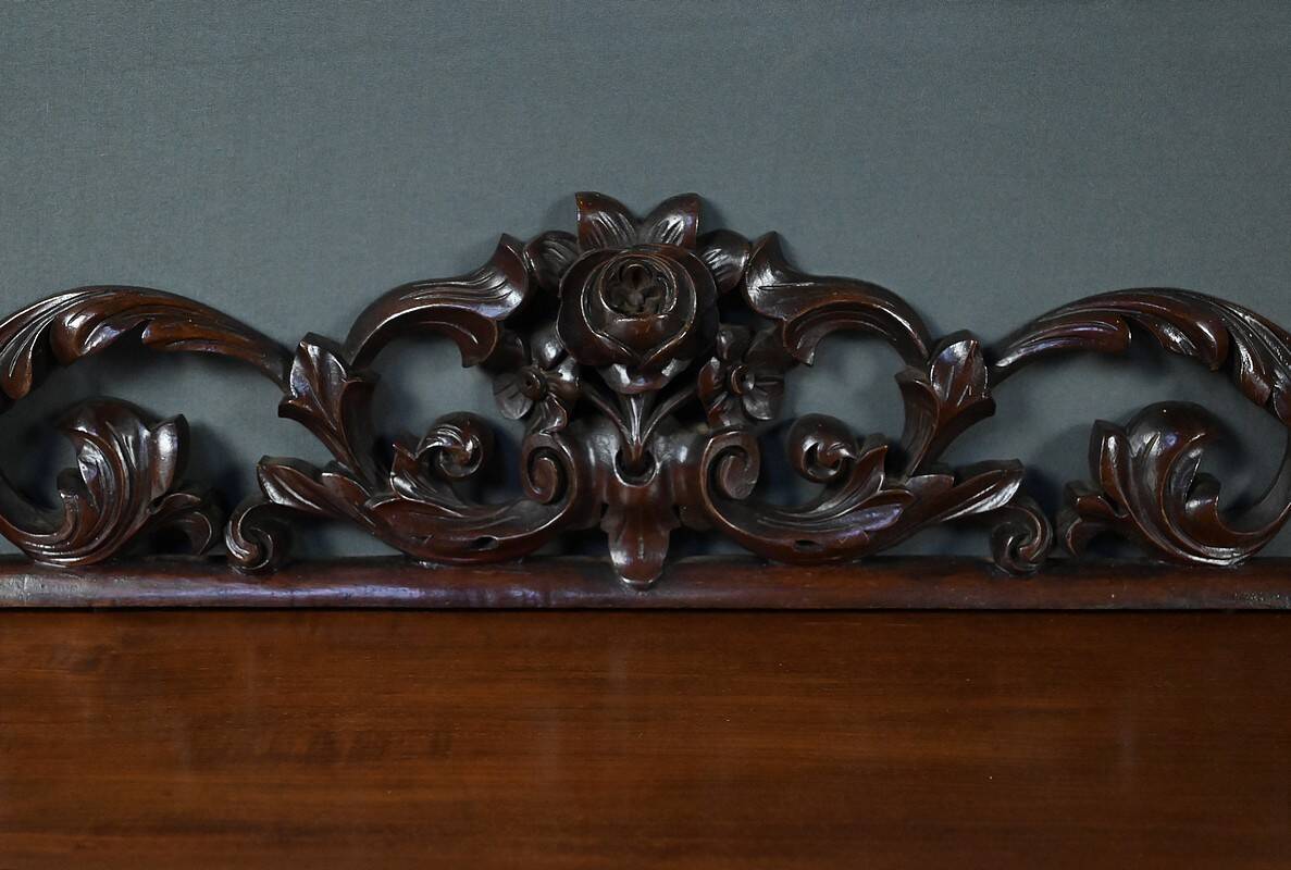 Mahogany console, Napoléon III period – 2nd half of the 19th century