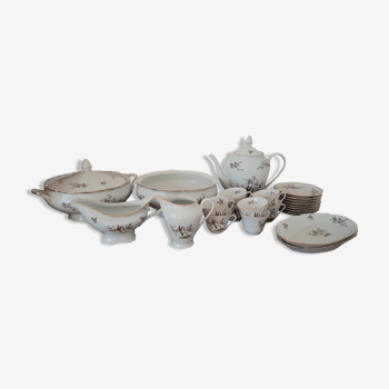 Sologne porcelain service