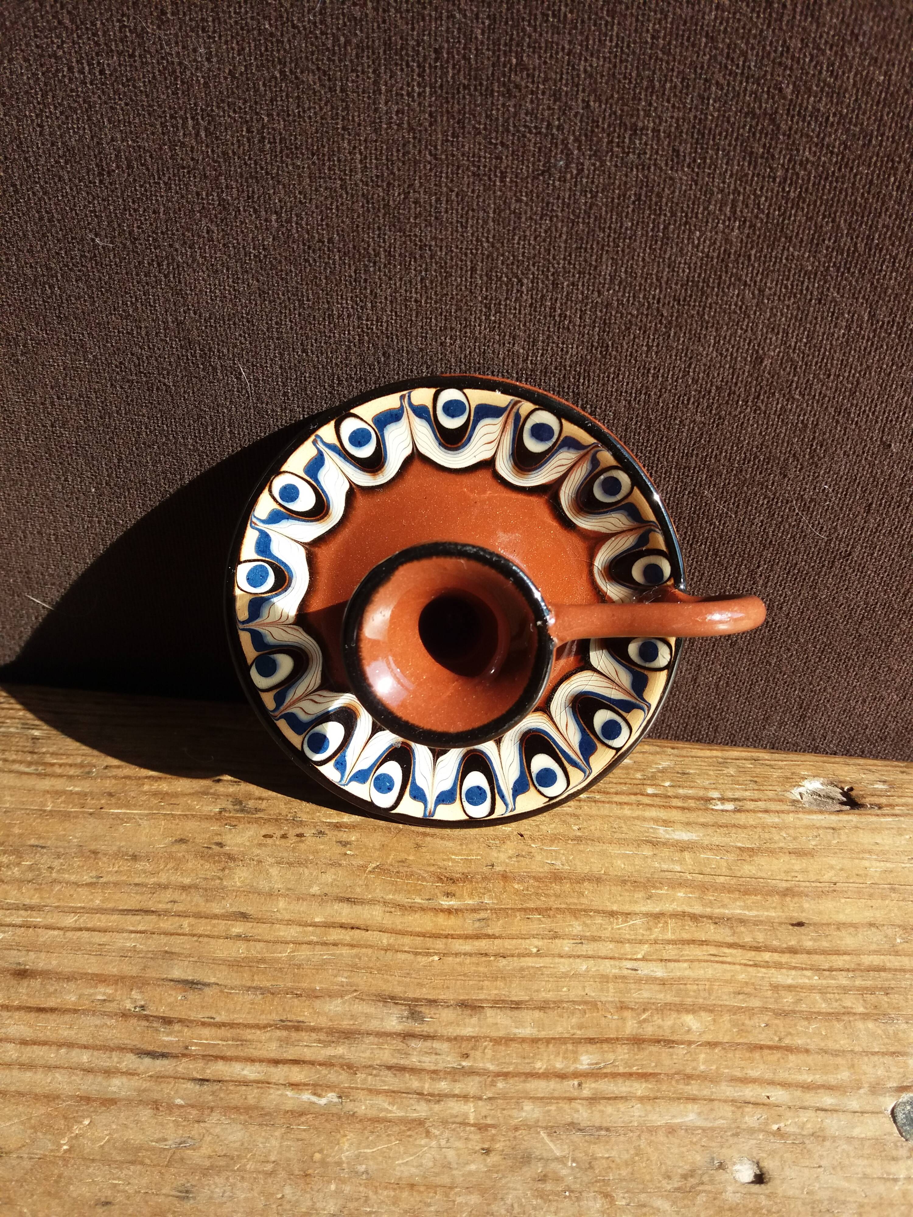 Bulgarian cellar rat candle holder Trojan Troyen