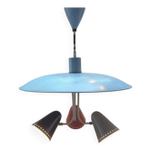 Suspension des années 1950 – Hala Zeist H. Busquet design néerlandais | Lampe de design vintage