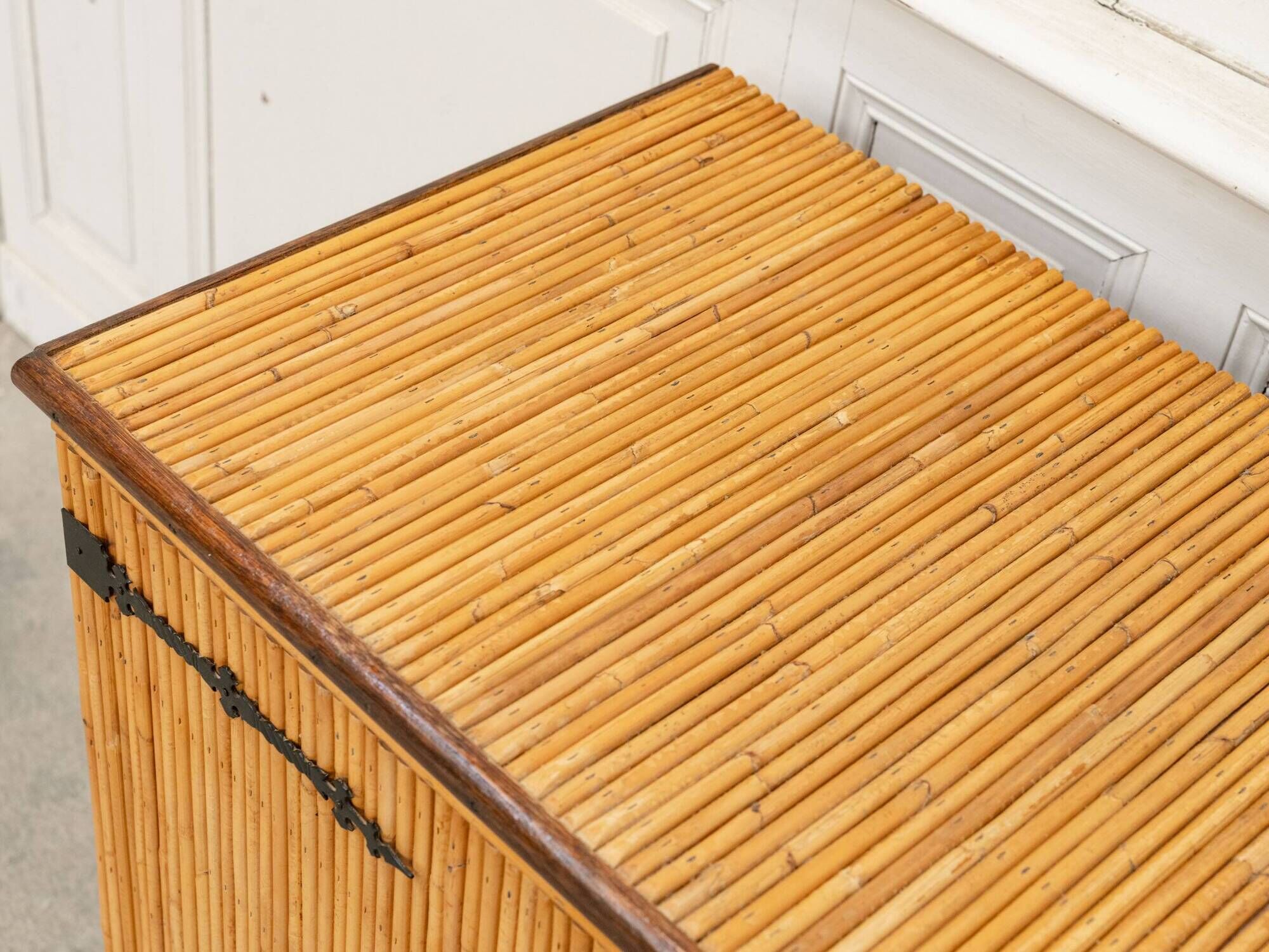 Audoux Minet rattan enfilade