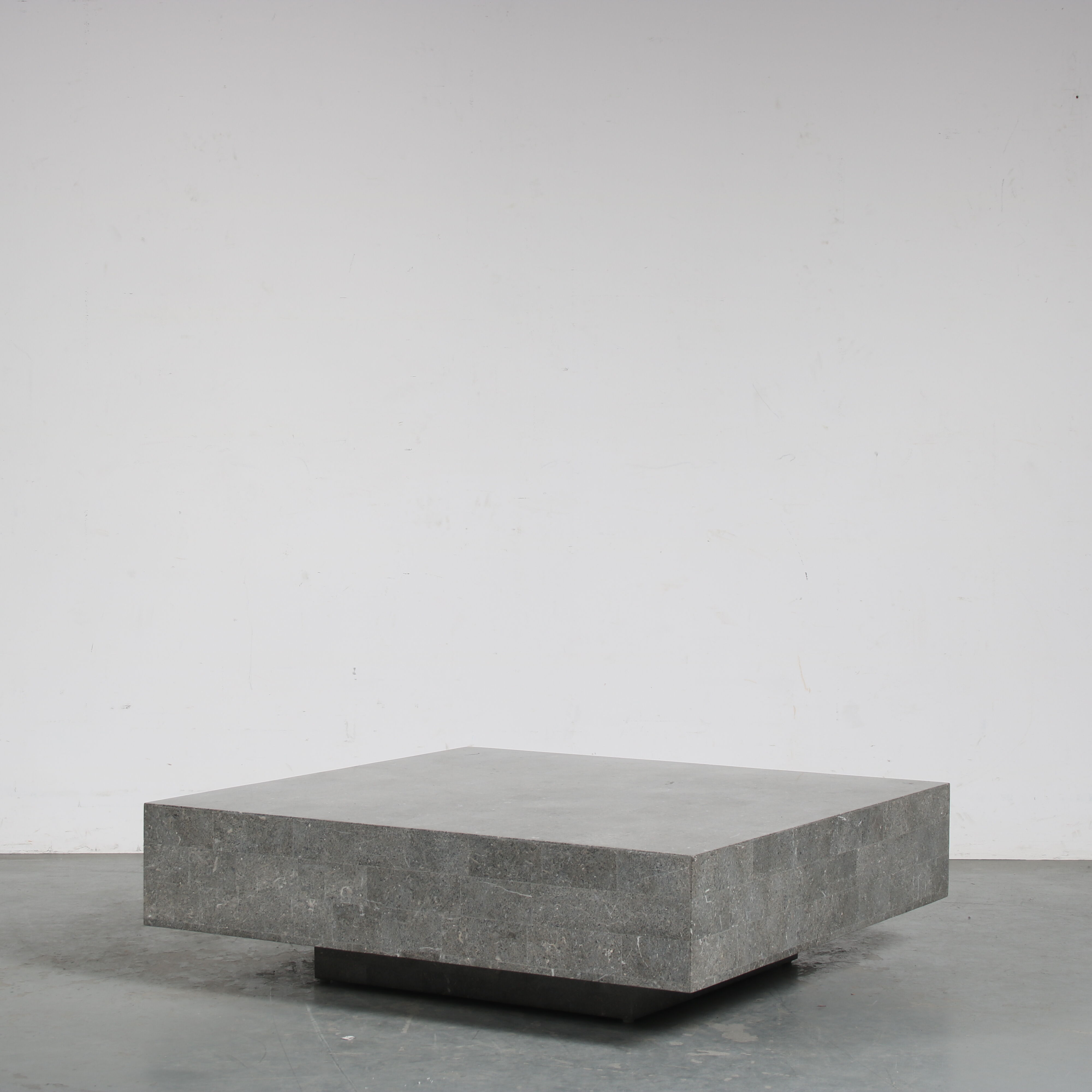 1970s Tesselated stone coffee table from Italy
